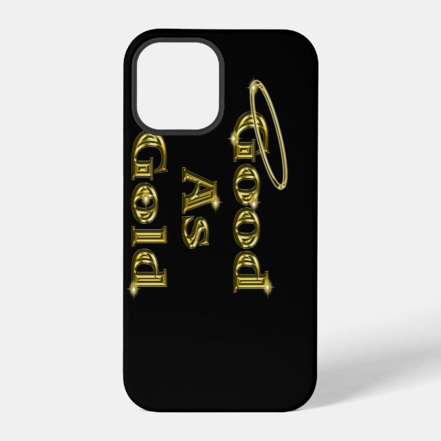 Coque iPhone Aussi bon que de l'or (Verso)