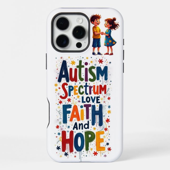 Coque iPhone Autisme (Verso)