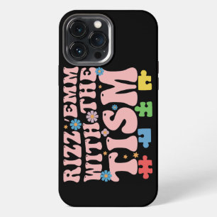 Etui iPhone 13 Pro Max Autisme Drôle Rizz Em Avec Le Tism Meme Autistique