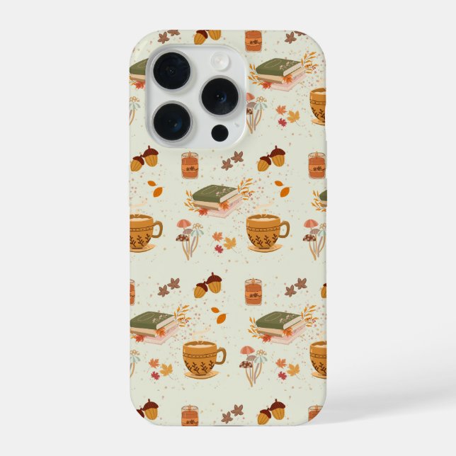 Coque iPhone Automne Confortable (Verso)