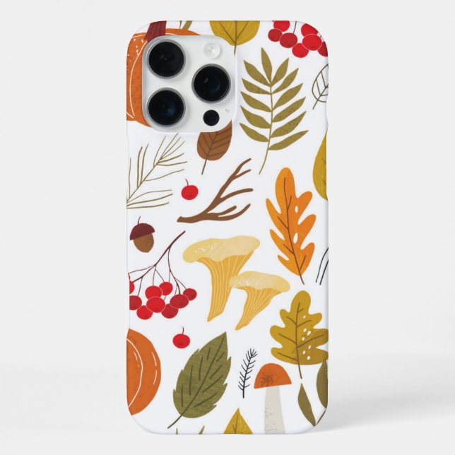 Coque iPhone Automne Harvest esthétique (Verso)