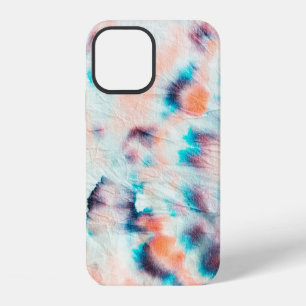 Coque iPhone 12 Automne Sale Art Graffiti. Tie Dye Shibori. Bordo 