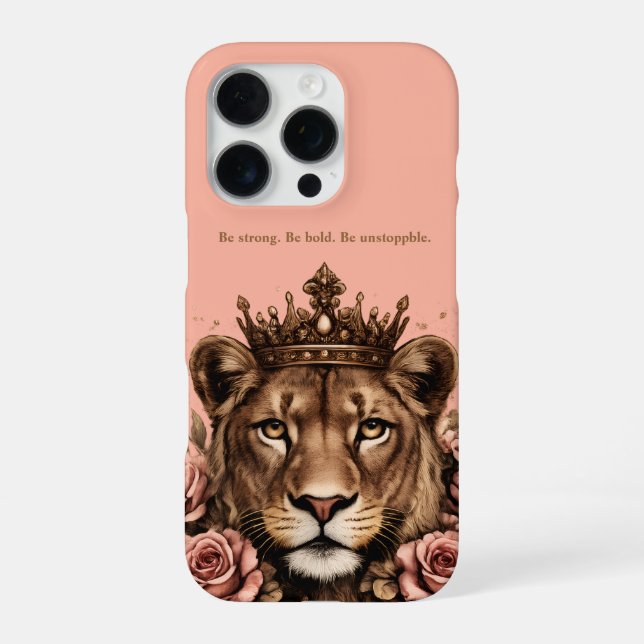 Coque iPhone Autonomisation du Lion Couronné (Verso)