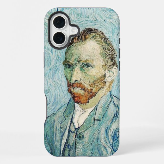 Coque iPhone Autoportrait de Van Gogh (Verso)