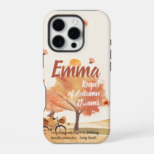 Coque iPhone 16 Pro Autumn Dreams Girls – Affiche d'art personnalisée