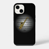 Avant Garde ~ Saxophone sur Globe avec Partition