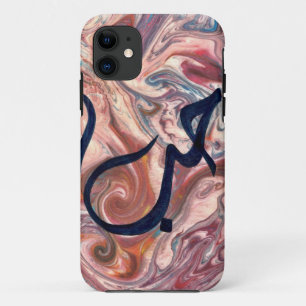 Coque iphone avec AMOUR dans la calligraphie arabe