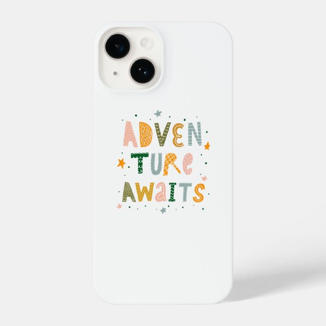 Coque iPhone Aventure Attend (Verso)