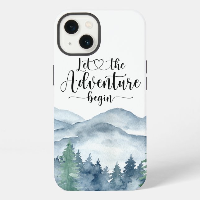Coque iPhone Aventure en forêt  (Verso)