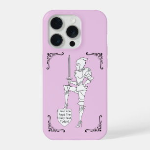 Coque iPhone 15 Pro "Avez-vous lu le texte quotidien aujourd'hui ?"
