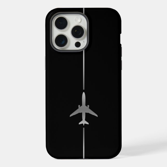 Coque iPhone Aviation minimale (Verso)