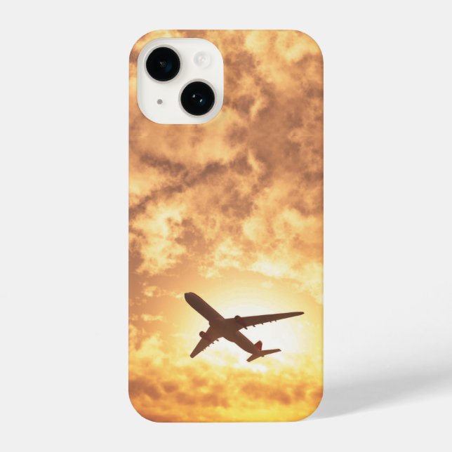 Coque iPhone Avion Avion Pilote Vol commercial Vol (Verso)
