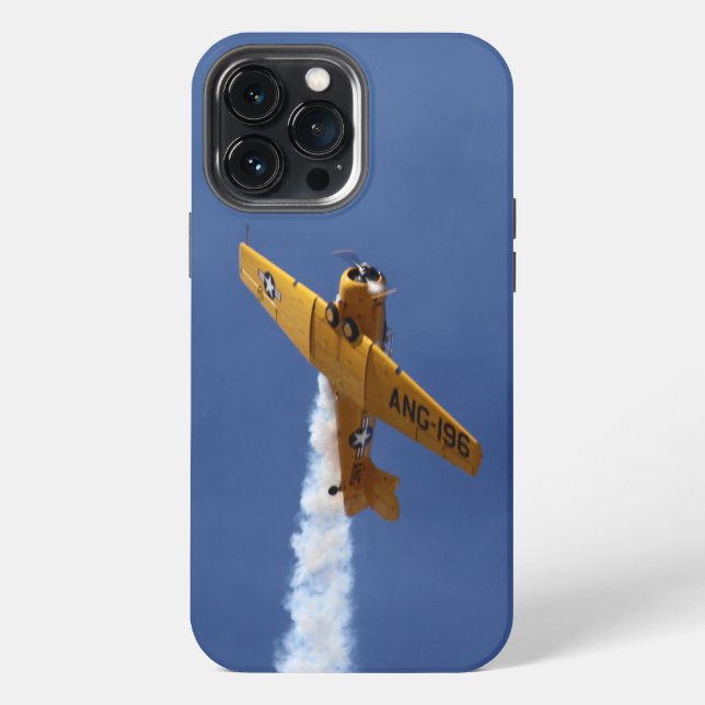 Coque iPhone Avion de guerre (Verso)