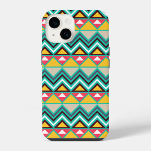 Coque Pour iPhone 14 Aztec Chevron #6 @ VictoriaShaylee