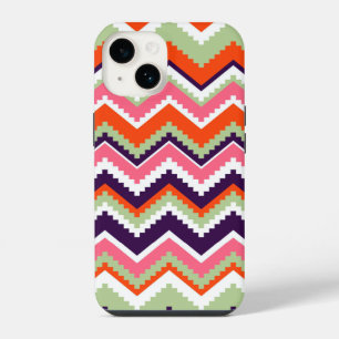 Coque Pour iPhone 14 Aztec Chevron #7 @ VictoriaShaylee