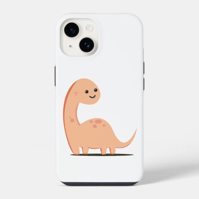 Coque iPhone Baby Dino (Verso)