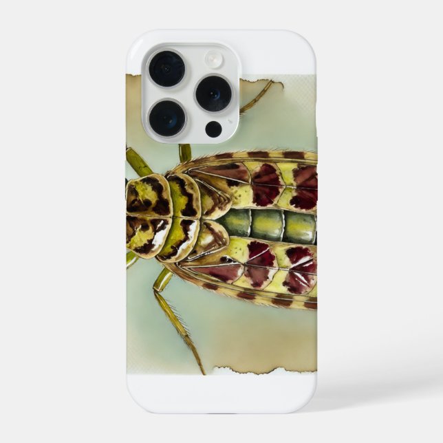 Coque iPhone Bacillus insect dorsal view 300824IREF247 - Waterc (Verso)