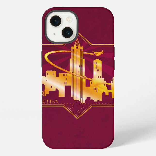 Coque iPhone Badge graphique MACUSA™ (Verso)