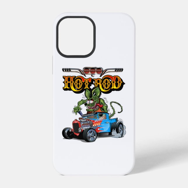 Coque iPhone Baguette rétro (Verso)