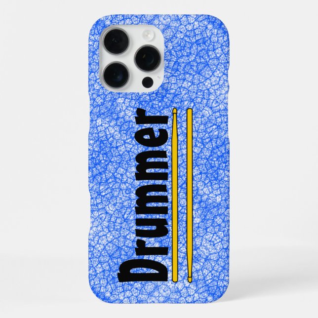 Coque iPhone Baguettes de batteur  (Verso)