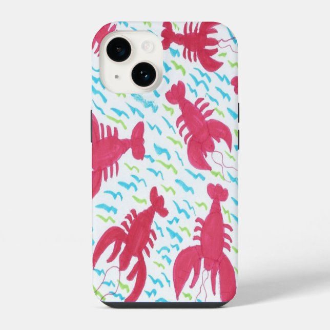 Coque iPhone Baie des homards (Verso)