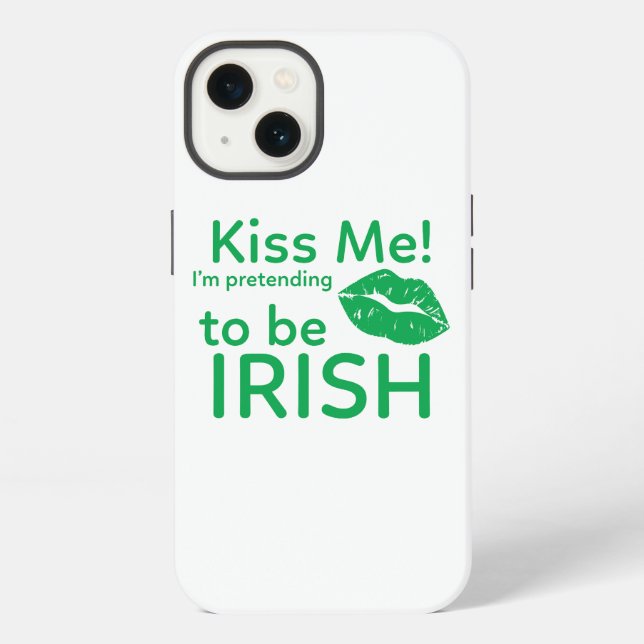 Coque iPhone baiser irlandais (Verso)