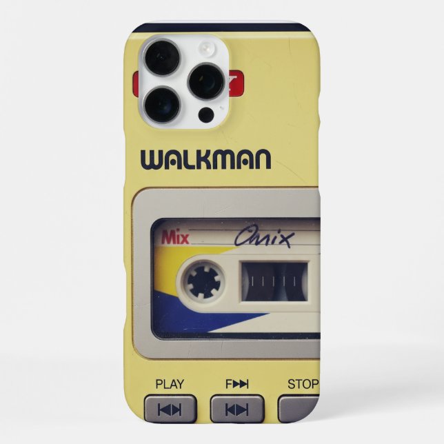 Coque iPhone Baladeur Sony (Verso)