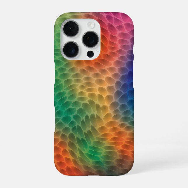 Coque iPhone Balances arc-en-ciel (Verso)