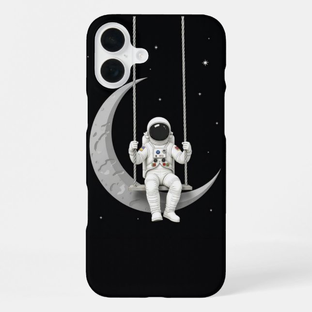 Coque iPhone Balançoire lunaire  (Verso)