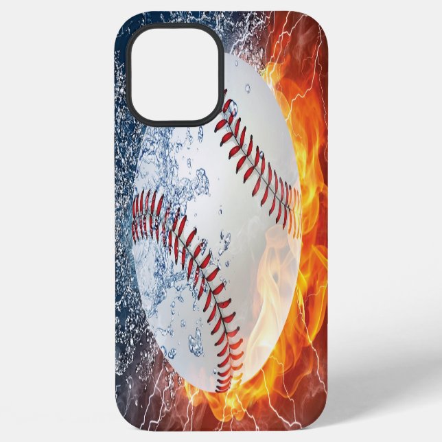 Coque iPhone Balle de baseball (Verso)
