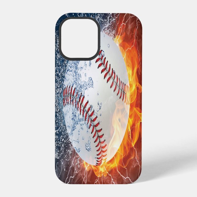 Coque iPhone Balle de baseball (Verso)