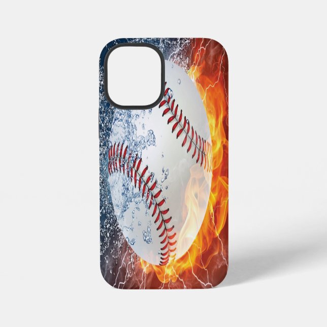 Coque iPhone Balle de baseball (Verso)
