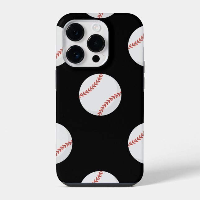 Coque iPhone Balle de baseball (Verso)