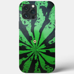 Etui iPhone 13 Pro Max Balle de football / de soccer en pastèque