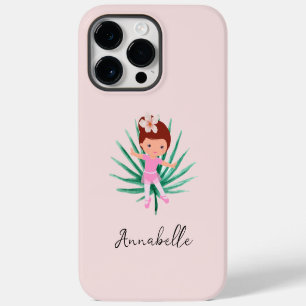 Coque Pour Pour iPhone 14 Pro Max Ballerine Vie Tropicale