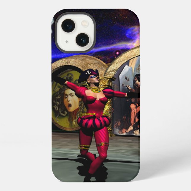 Coque iPhone BALLET ANDROÏDE, Science-fiction (Verso)