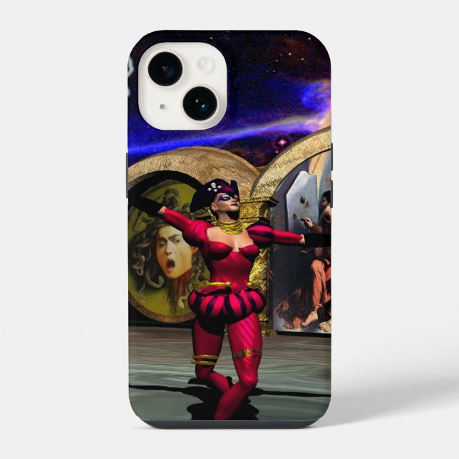 Coque iPhone BALLET ANDROÏDE, Science-fiction (Verso)