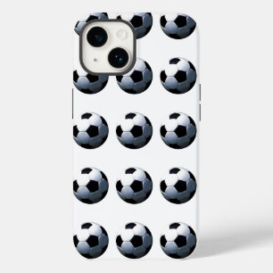 Coque Pour iPhone 14 Ballons de football Pop Art