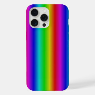 Coque iPhone 15 Pro Max Bandes arc-en-ciel - Motif