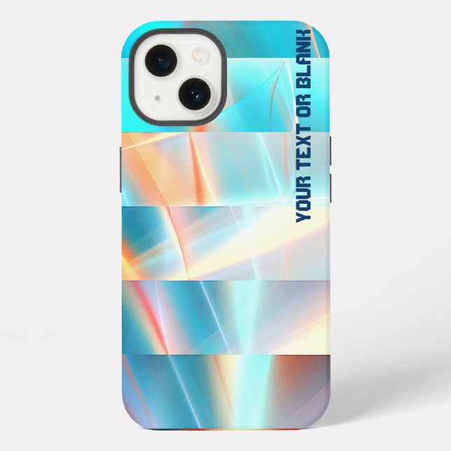 Coque iPhone Bandes du coucher du soleil (Verso)