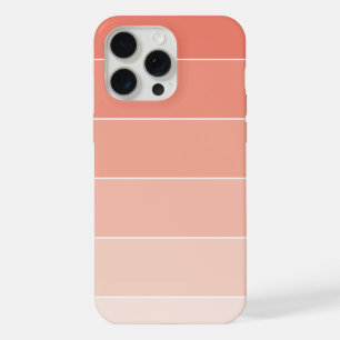 Coque iPhone 15 Pro Max Bandes orange Ombré