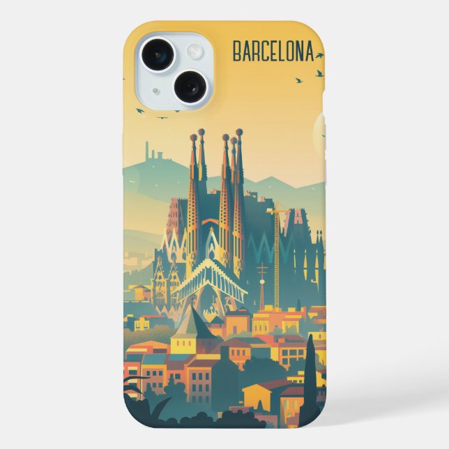 Coque iPhone Barcelone (Verso)
