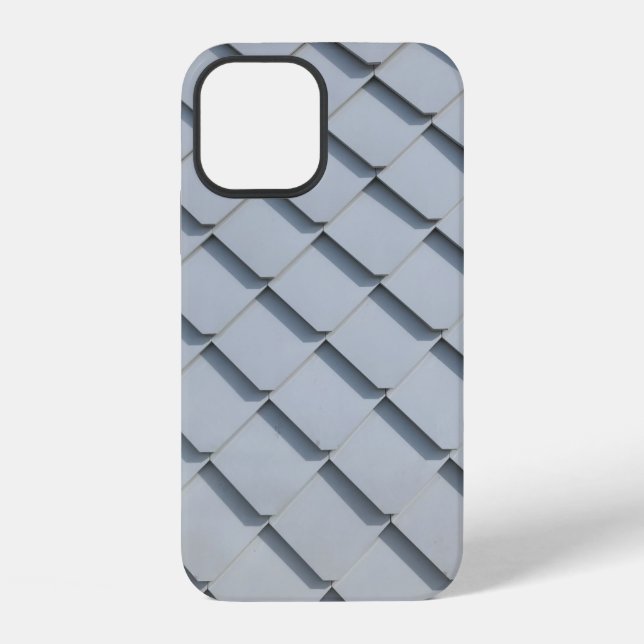 Coque iPhone Bardeaux de toit gris (Verso)