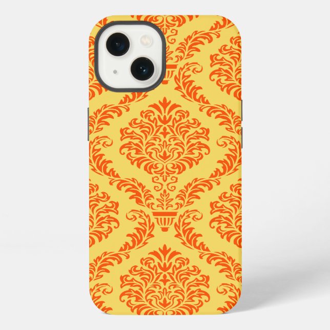 Coque iPhone Baroque Damassé #4 @ Sonoletre (Verso)