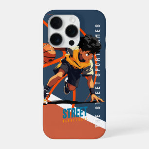 Coque iPhone 16 Pro Basket-ball de rue