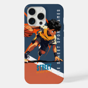 Coque iPhone 15 Pro Max Basket-ball de rue