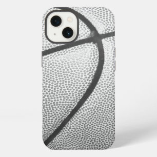 Etui iPhone 13 Basket-ball noir et blanc