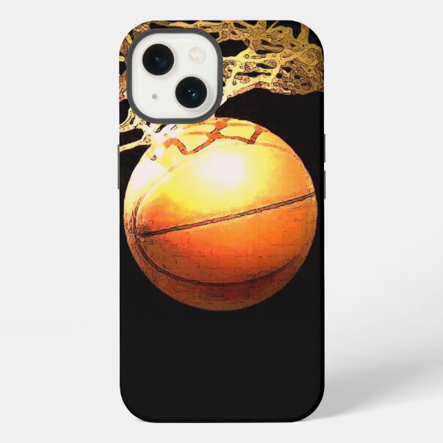 Coque iPhone Basket-ball spécial unique (Verso)
