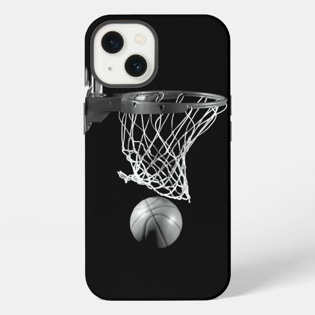 Coque iPhone Basketball élégant unique (Verso)