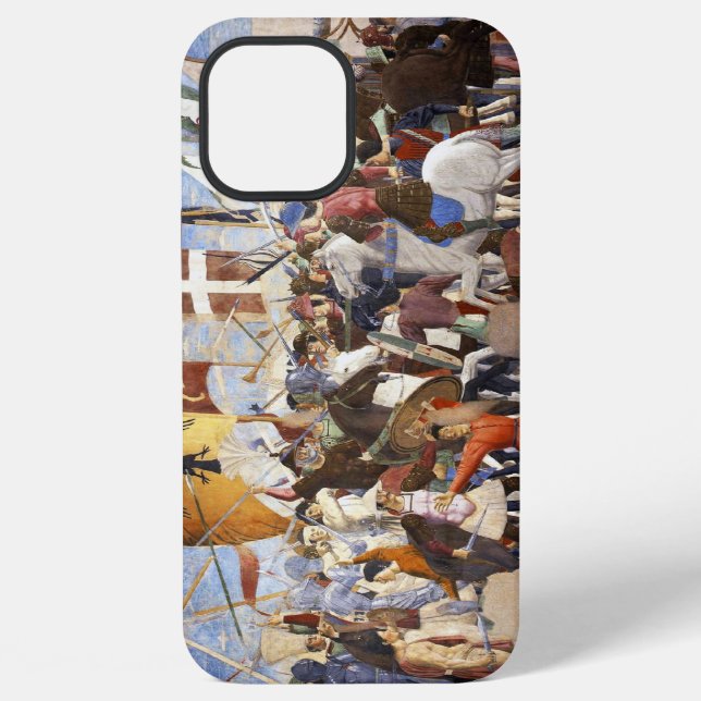 Coque iPhone BATAILLE D'HÉRACLÈS par Piero Della Francesca (Verso)